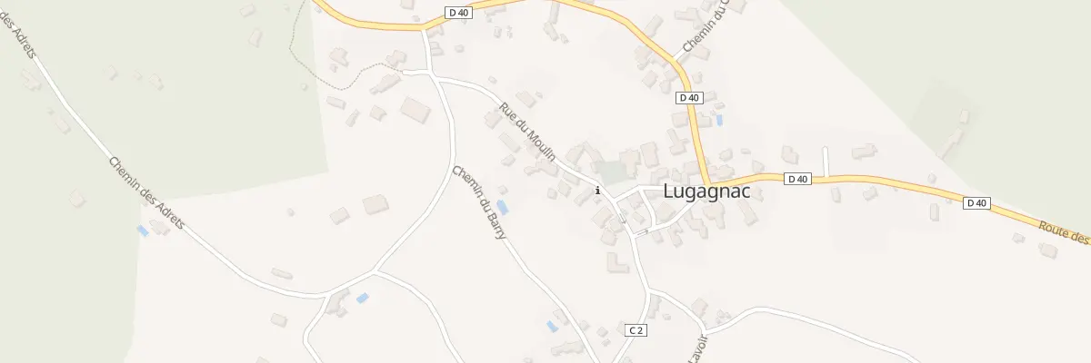 Plan du 148 Rue du Moulin à Lugagnac