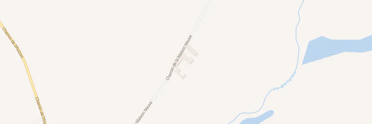 Plan du 3 Che de la Maison Neuve à Montrieux-en-Sologne