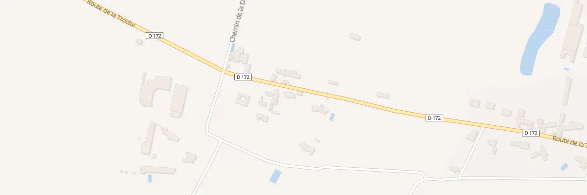 Plan du 77 Rte de la Troche à Grosrouvre