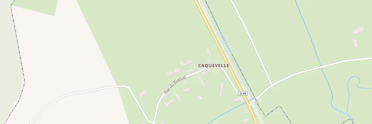Plan du 5044 Le Caquevelle à Ellecourt