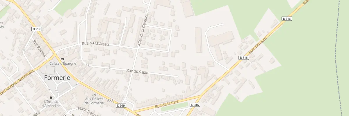 Plan du 8 Rue Cite Simon à Formerie