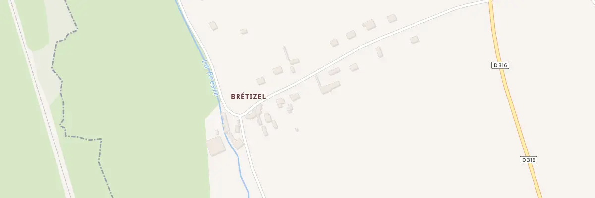 Plan du 6015 Bretizel à Saint-Germain-sur-Bresle
