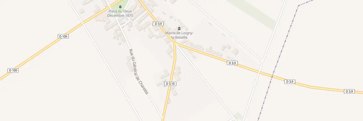 Plan du 4 Rue du Cdt de Troussures à Loigny-la-Bataille