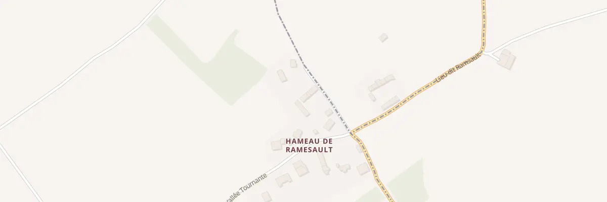 Plan du 2113 Le Ham de Rameseau à Hervelinghen
