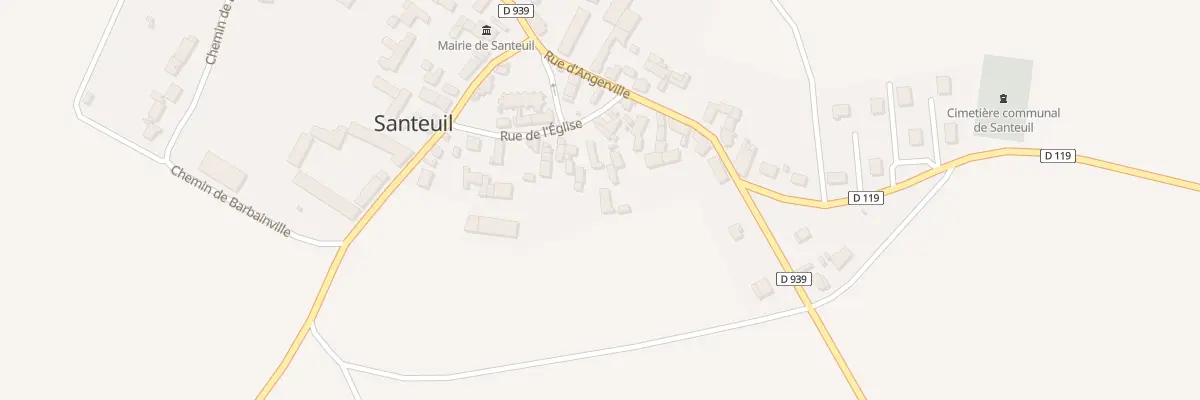 Plan du 16 Rue de l’Eglise à Santeuil