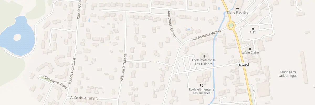 Plan du 11A Rue Auguste Vacher à Romorantin-Lanthenay