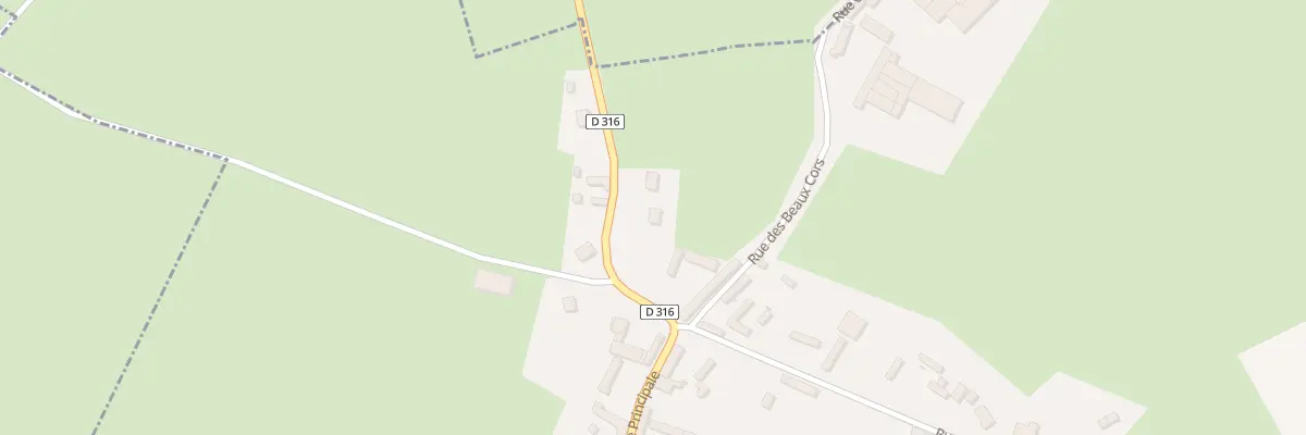 Plan du 12 Rue Principale à Bazancourt