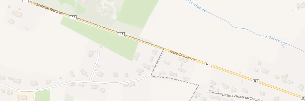 Plan du 9001 Labourdette à Maureville