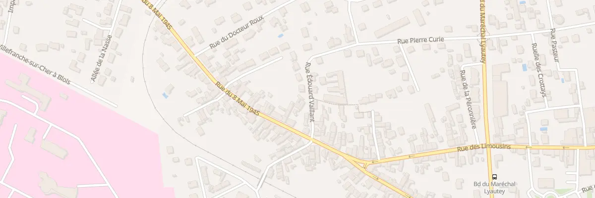 Plan du 198A Rue du Huit Mai à Romorantin-Lanthenay