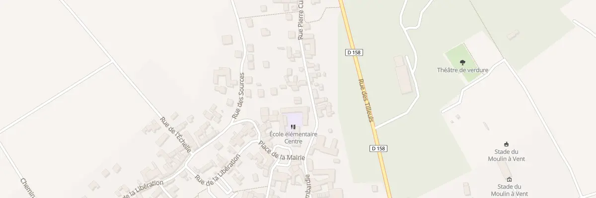 Plan du 3 Rue Pierre Curie à Guerville