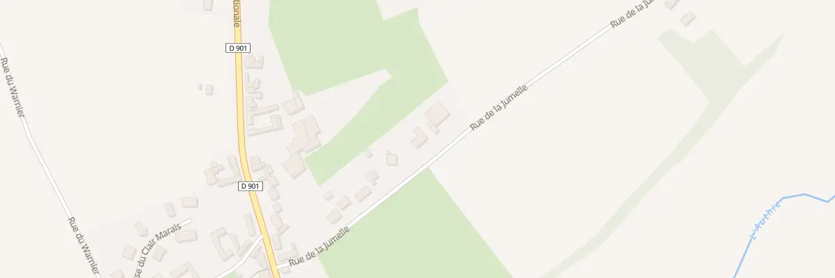Plan du 13 Rue de la Jumelle à Nempont-Saint-Firmin