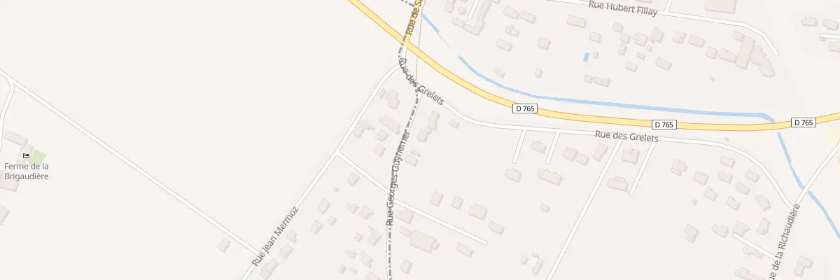 Plan du 100 Rue Georges Guynemer à Romorantin-Lanthenay