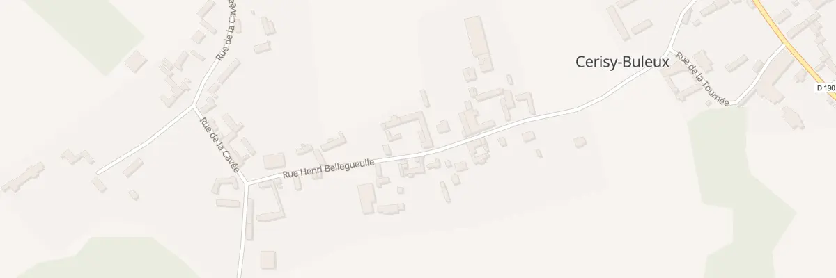 Plan du 12 Rue Henry Bellegueule à Cerisy-Buleux