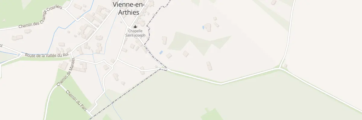 Plan du 10 Rte de Vienne à Saint-Cyr-en-Arthies
