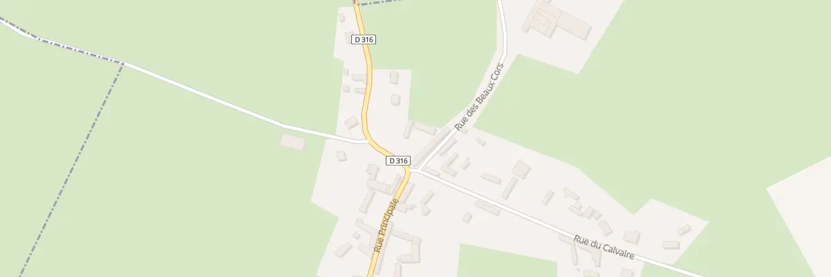 Plan du 10 Rue Principale à Bazancourt