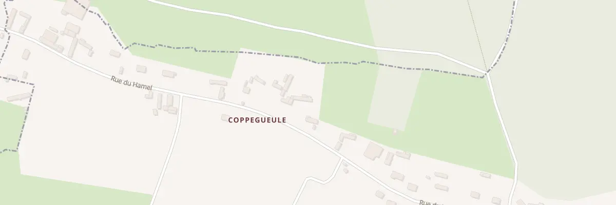 Plan du 18 Couppegueule à Morienne