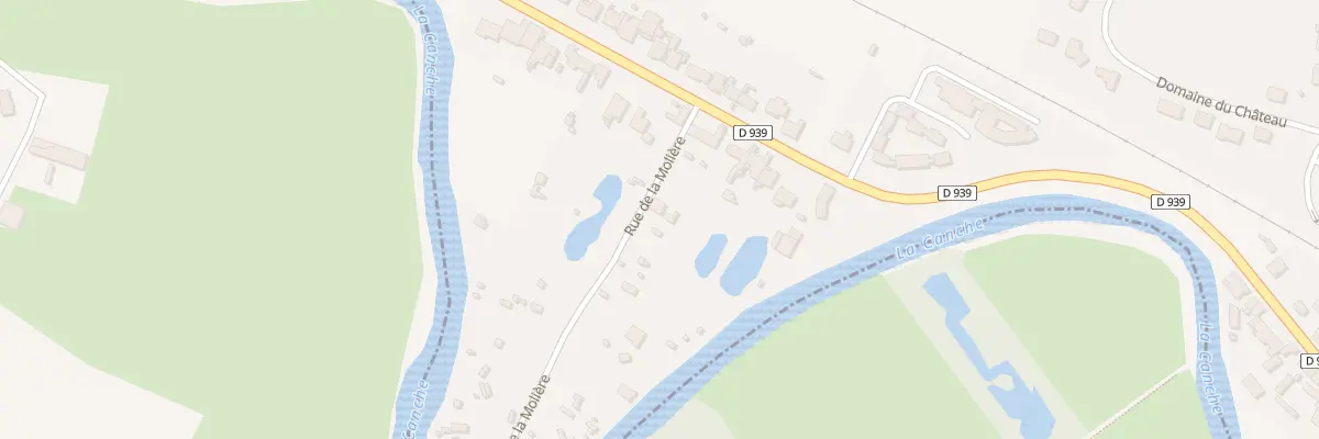 Plan du 1 Rue de la Moliére à Attin