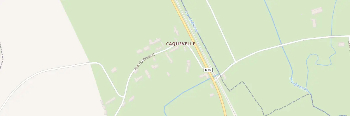 Plan du 5045 Le Caquevelle à Ellecourt