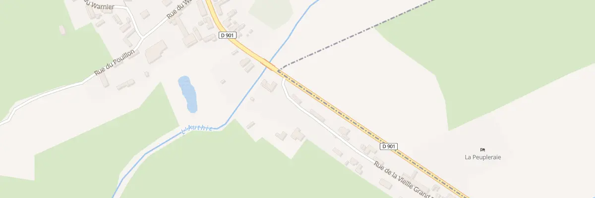 Plan du 1 Rue de la Vieille Grande Route à Nempont-Saint-Firmin