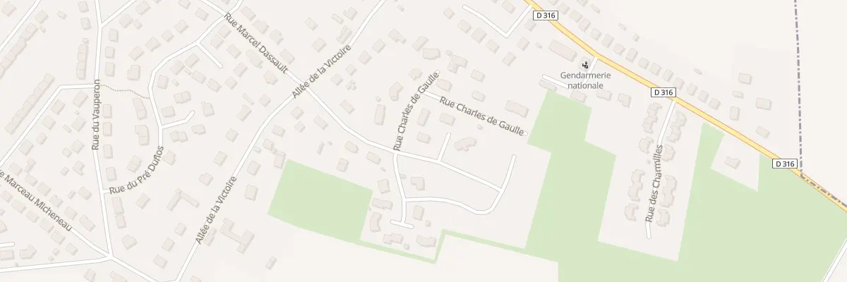 Plan du 3 Rue du Docteur Giudicelli Emil à Francastel