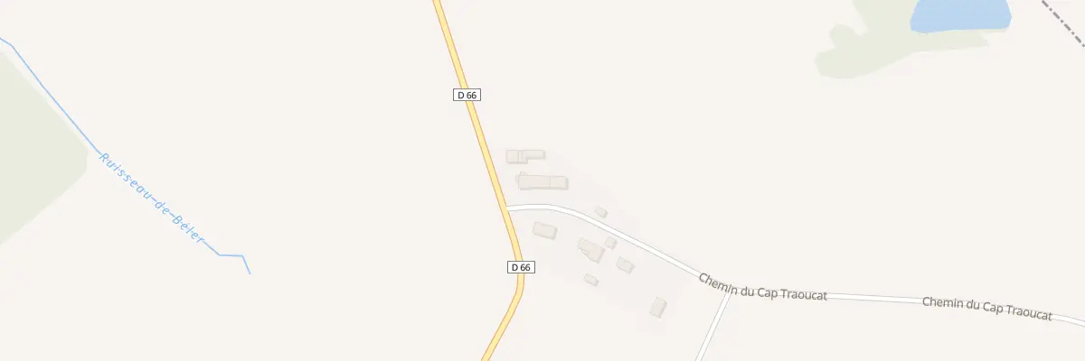 Plan du 8 La Bergerie à Prunet
