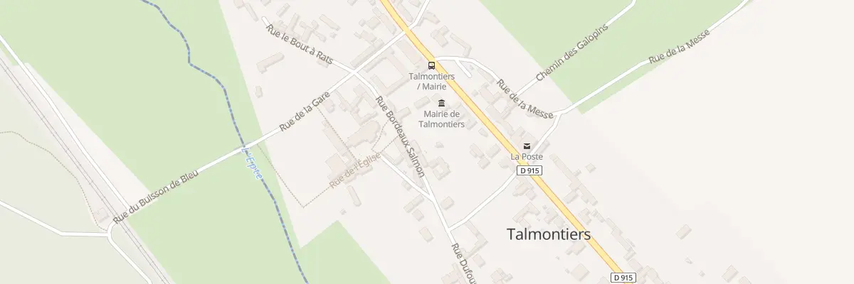 Plan du 5 Rue Bordeaux Salmon à Talmontiers