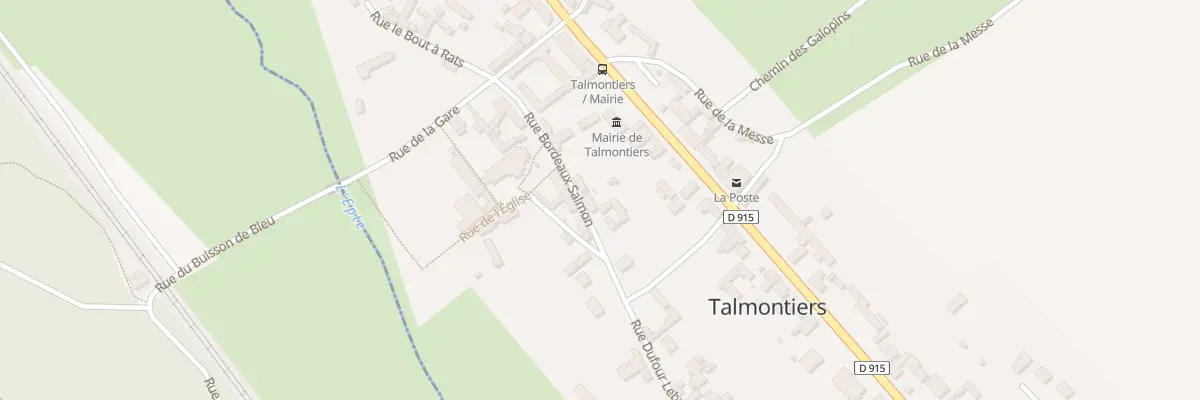 Plan du 7 Rue Bordeaux Salmon à Talmontiers