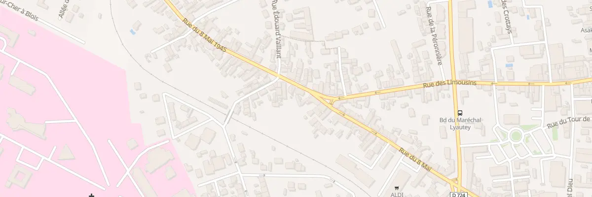 Plan du 143 Rue du Huit Mai à Romorantin-Lanthenay