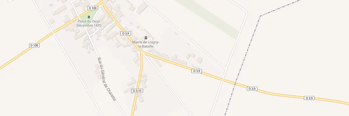 Plan du 13 Rue du Gen de Sonis à Loigny-la-Bataille