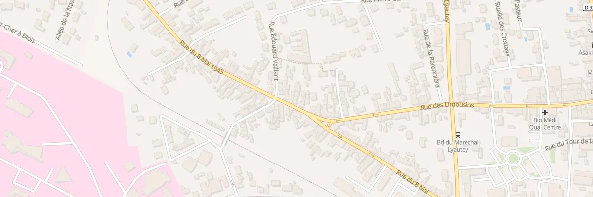 Plan du 176A Rue du Huit Mai à Romorantin-Lanthenay