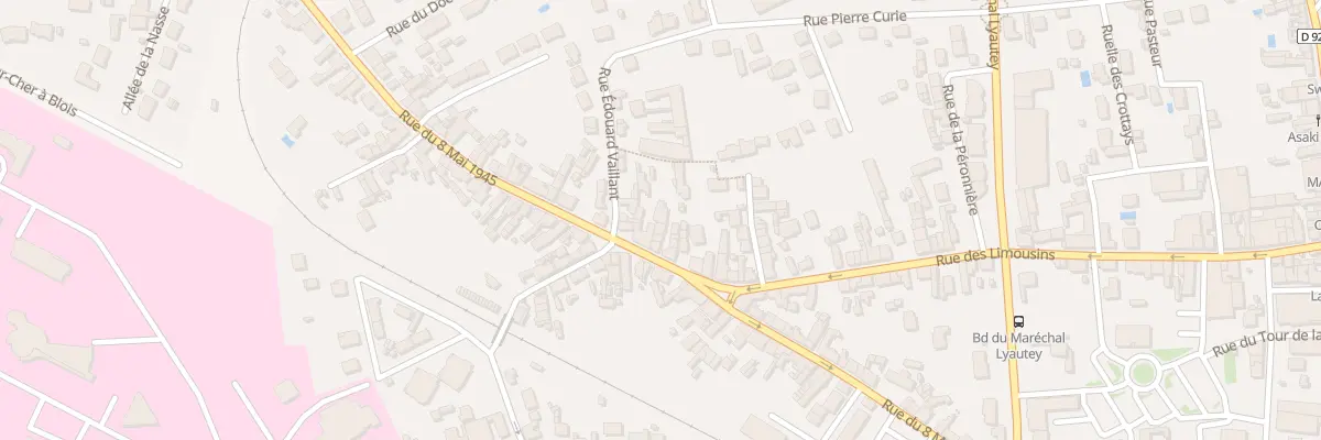 Plan du 176B Rue du Huit Mai à Romorantin-Lanthenay