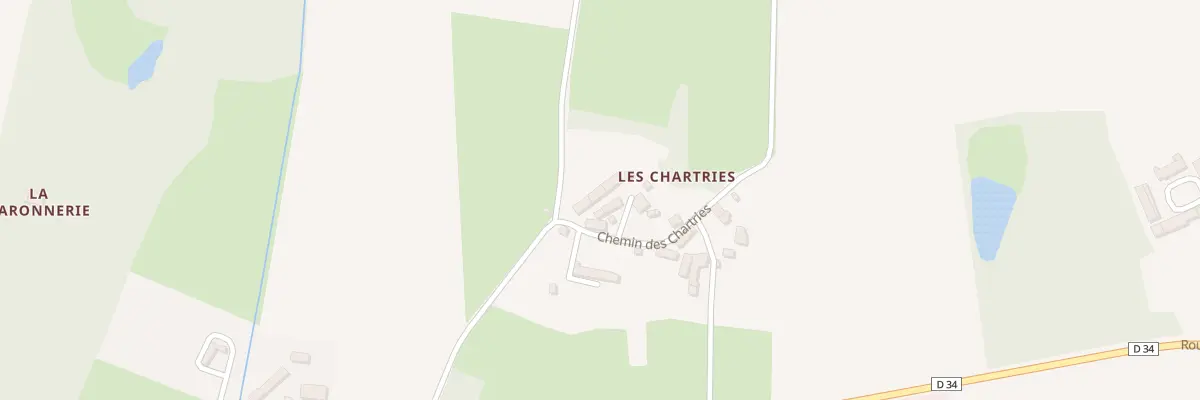 Plan du 5060 Les Chartries à Guilly