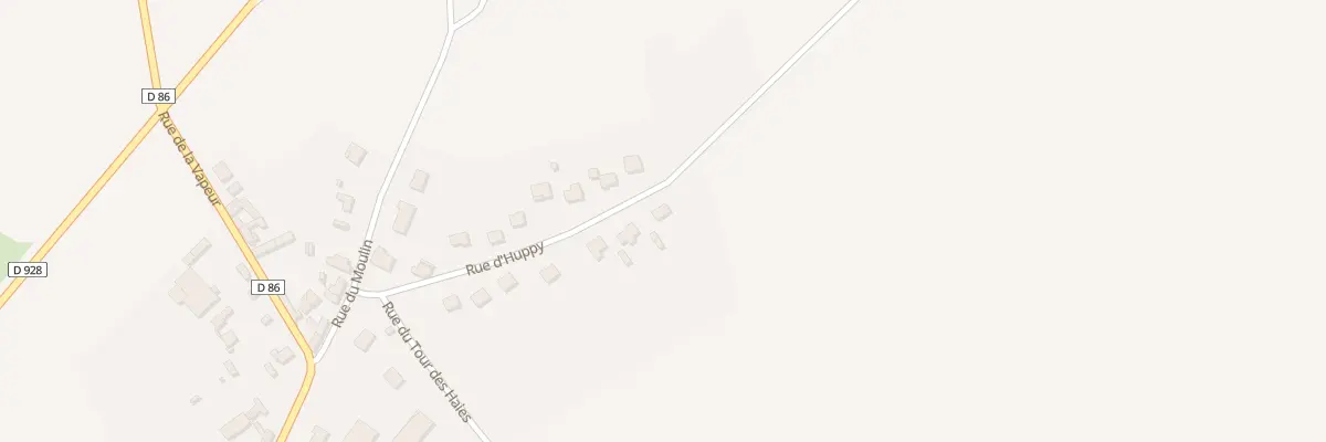 Plan du 8 Rue d’Huppy à Saint-Maxent