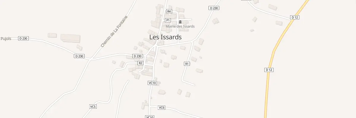Plan du 95 Che du Chateau d’Eau aux Issards