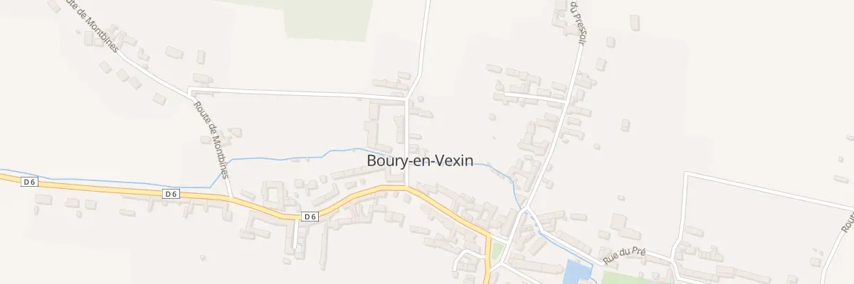 Plan du 2 Rle Bouchard à Boury-en-Vexin