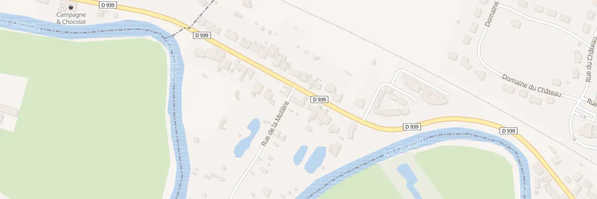 Plan du 55B Rte Nationale 39 à Attin