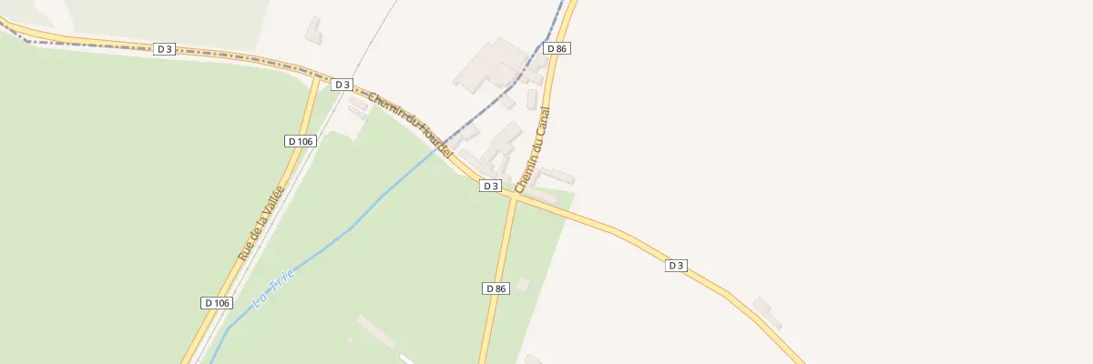 Plan du 9 Che du Hourdel à Cahon