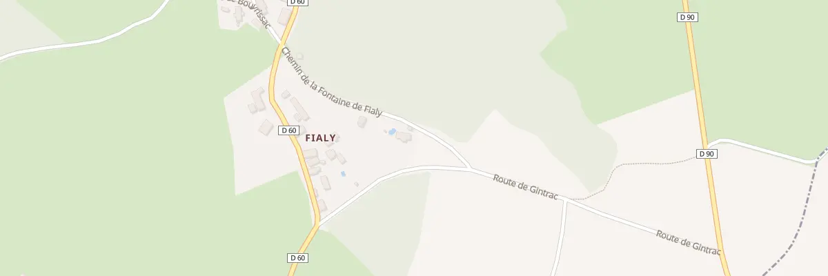 Plan du 137 Che de la Fontaine de Fialy à Miers