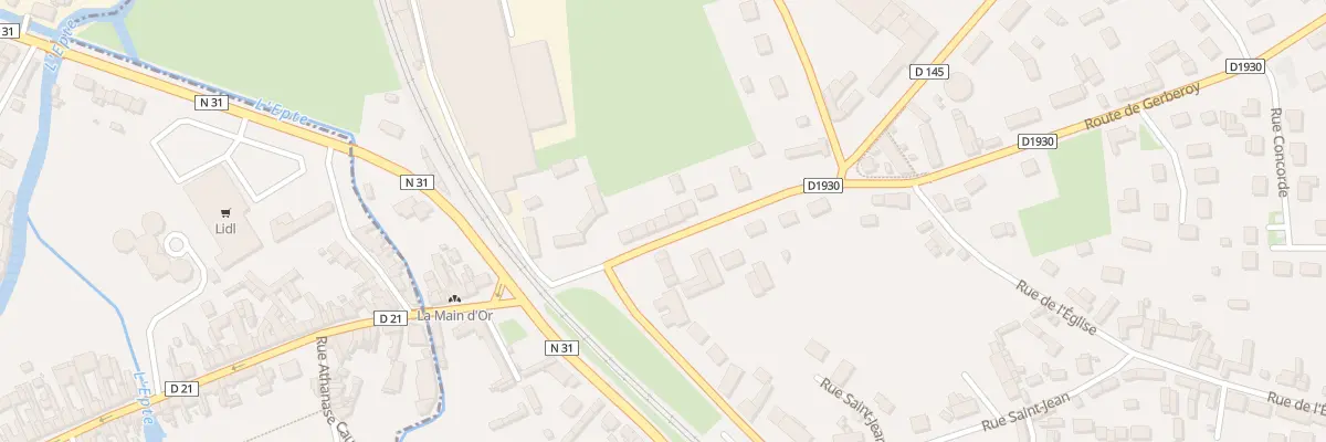 Plan du 9 Rte de Gerberoy à Ferrières-en-Bray