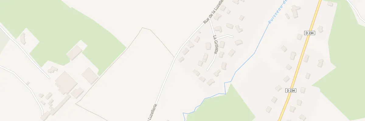 Plan du 345 Rue de la Luzellerie à Wierre-Effroy