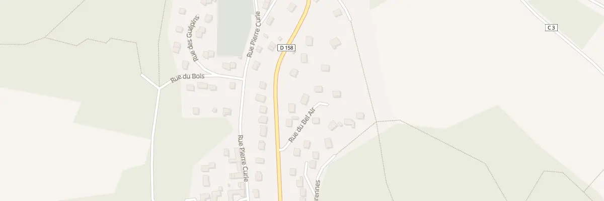Plan du 5 Rue du Bel Air à Guerville