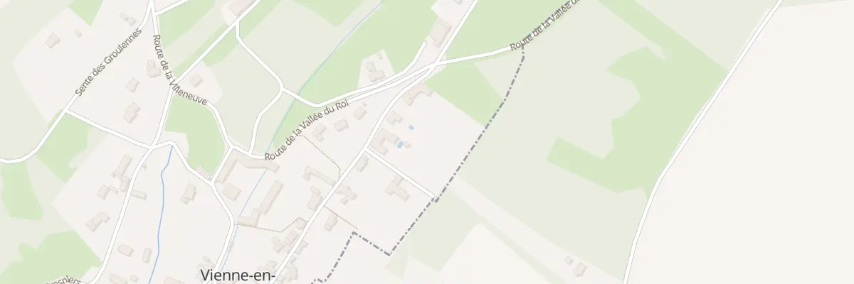 Plan du 28 Rue de la Chapelle à Vienne-en-Arthies