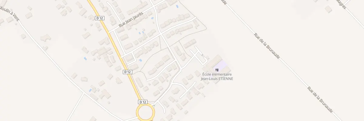 Plan du 39 Rue des Graves à Coufouleux