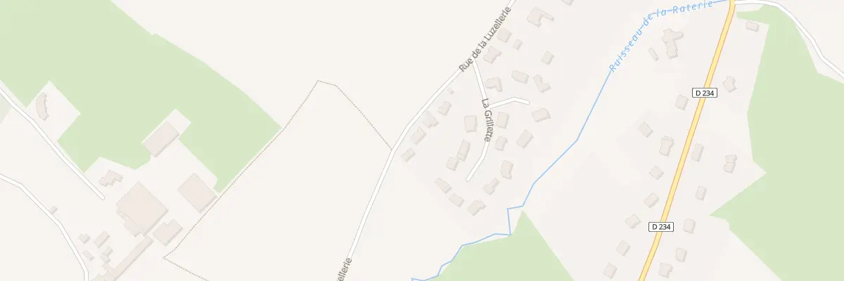 Plan du 321 Rue de la Luzellerie à Wierre-Effroy