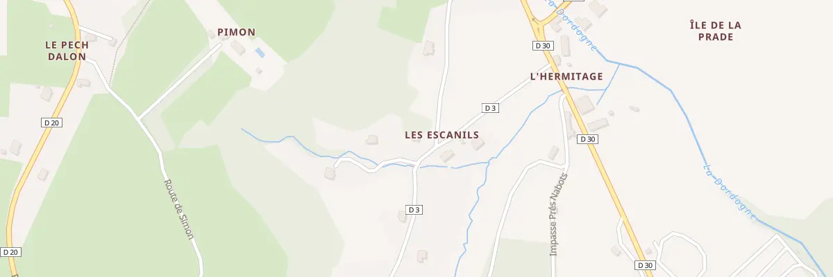 Plan du 5212 Les Combes à Carennac