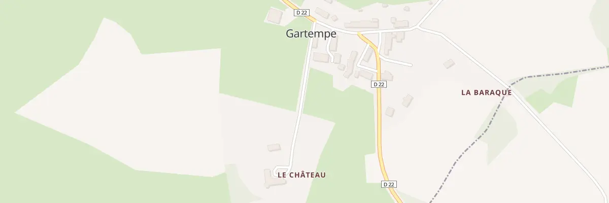 Plan du 5035 Le Chateau à Gartempe