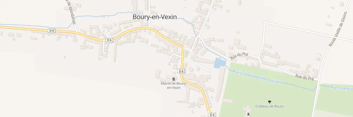 Plan du 7 Pl du Fort de Ville à Boury-en-Vexin