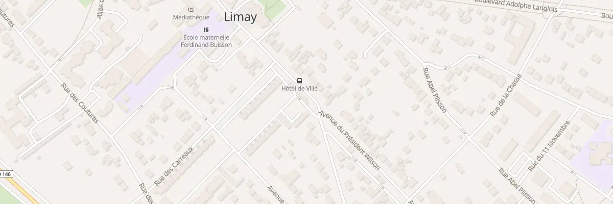 Plan du 30B Av du Pdt Wilson à Limay