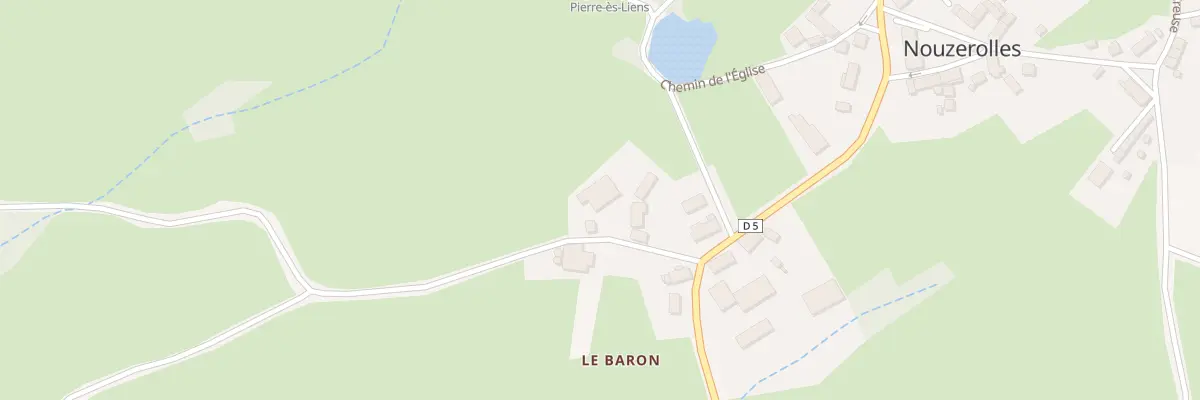 Plan du 4 Le Baron à Nouzerolles