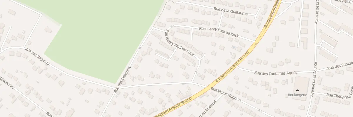 Plan du 16B Rue des Saints Martin à Limay